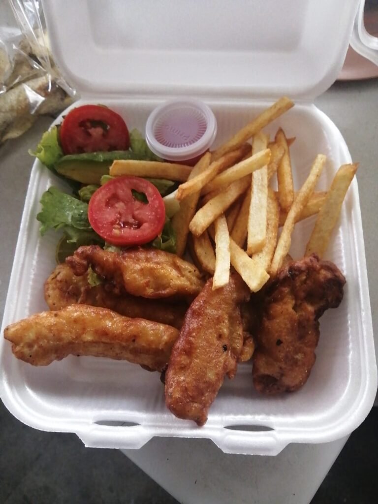 Tiras de Pollo o Pescado Frito